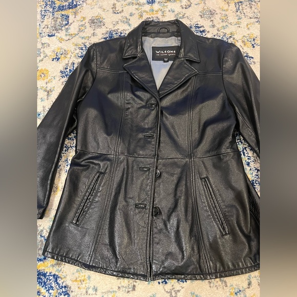 Vintage Wilson’s Women's Y2K Blazer Jacket size Large - Picture 2 of 13